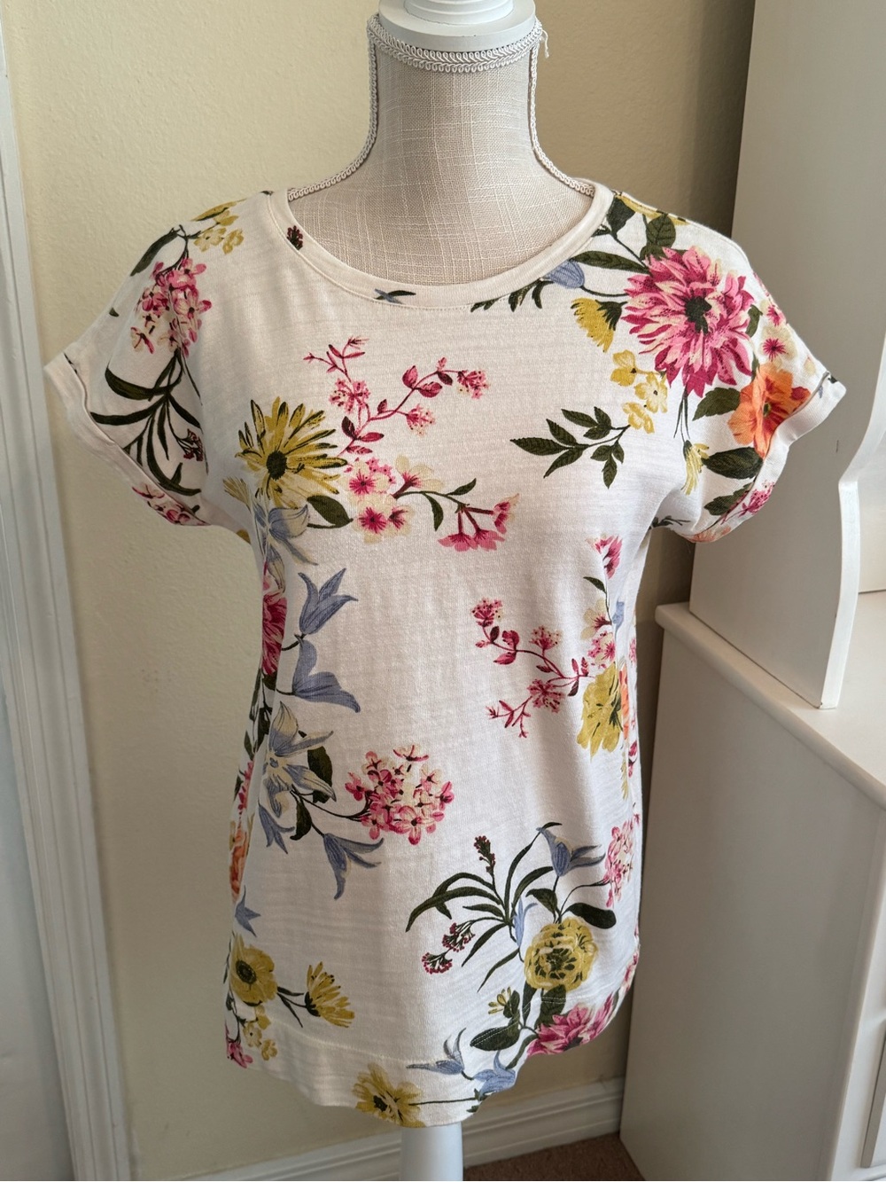 Loft Floral Sweatshirt